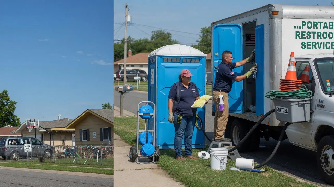 Portable Toilet Rental in Bascom, OH near me